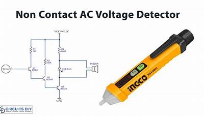 Non Contact Voltage Detector Circuit Diagram
