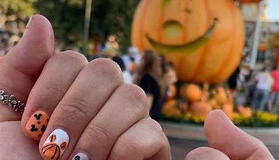 October Nails Disney