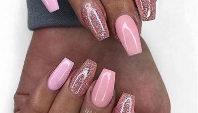 October Nails Pink