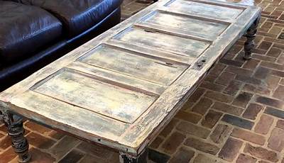 Old Door Coffee Table Ideas