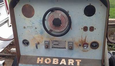 Old Hobart Welder Manual