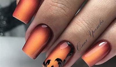 Ombre Nail Color For Fall