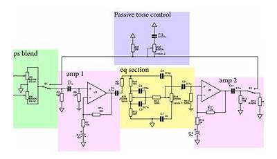 Onboard Bass Preamp Schematic