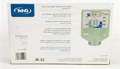 Orbit Easy Dial 4 Station Owners Manual
