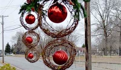Outdoor Christmas Decorations Diy