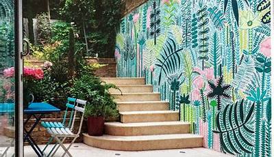 Outdoor Garden Mural Ideas