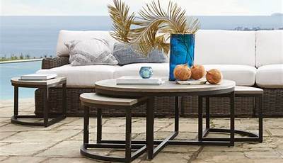 Outdoor Nesting Coffee Tables