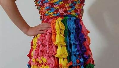 Outfit Made From Recycled Materials