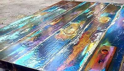 Painting Metal Coffee Table Ideas