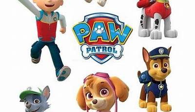 Paw Patrol Characters Printables