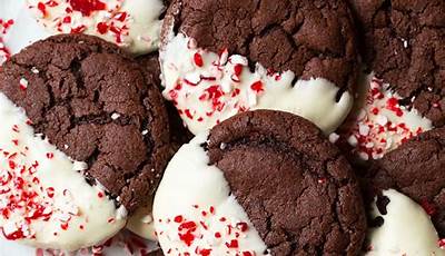 Peppermint Valentine Cookies