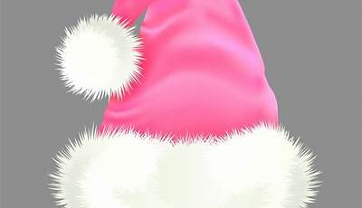 Pink Christmas Hat Wallpaper