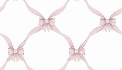 Pink Christmas Wallpaper Bows