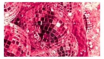 Pink Disco Christmas Wallpaper