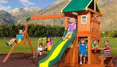 Playground Set For Backyard Walmart