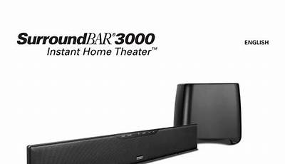 Polk Audio Surroundbar 3000 Manual