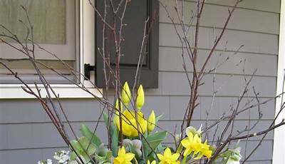 Porch Pots For Spring