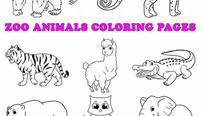 Printable Animal Coloring Pages