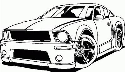 Printable Cars Coloring Pages