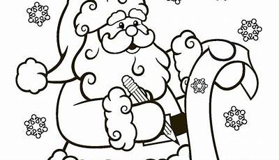 Printable Christmas Coloring Pictures