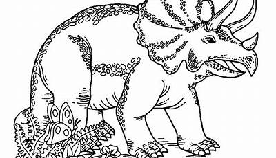 Printable Coloring Pages Dinosaurs