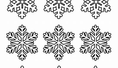 Printable Cut Out Snowflakes