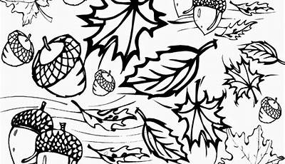 Printable Fall Coloring Pages