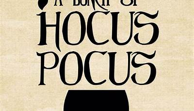Printable Hocus Pocus Quotes