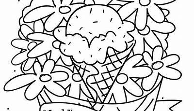 Printable Mother's Day Coloring Pages