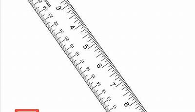 Printable Ruler With Measurements