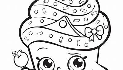 Printable Shopkins Coloring Pages