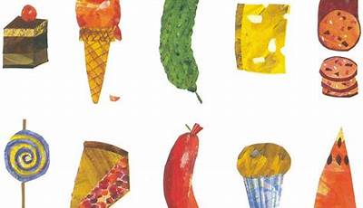 Printable The Very Hungry Caterpillar Food