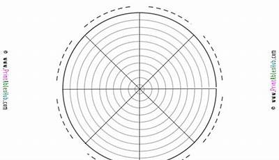 Printable Wheel Of Life Template