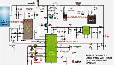 Pwm Charge Controller Circuit Diagram