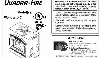 Quadra-Fire Pioneer 2 Manual