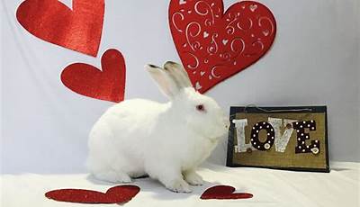 Rabbit Valentines Photoshoot
