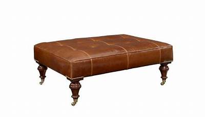 Ralph Lauren Ottoman Coffee Table