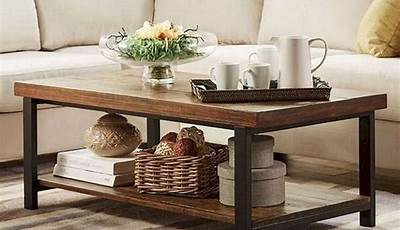 Rectangular Coffee Table Decor Ideas