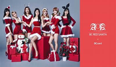 Red Christmas Wallpaper Kpop