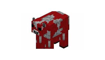 Red Cow In Minecraft