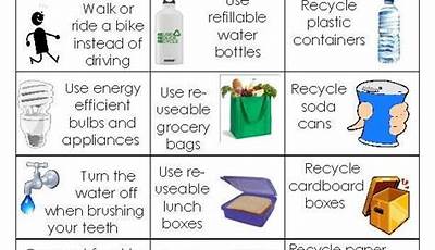 Reduce Reuse Recycle Worksheets For Preschool