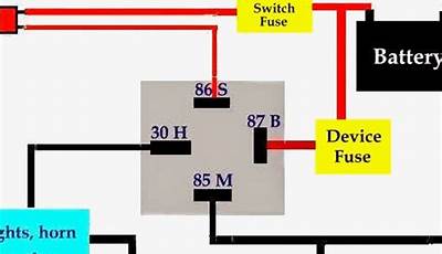 Relay 5 Pin Wiring