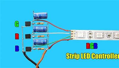 Rgb Led Light Controller Circuit Diagram