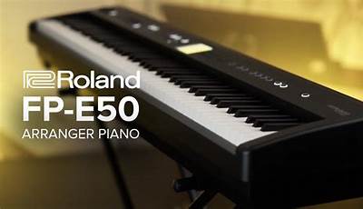 Roland Fp E50 Manual