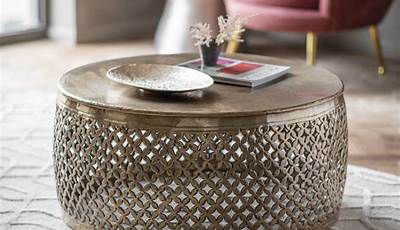 Round Metal Coffee Tables
