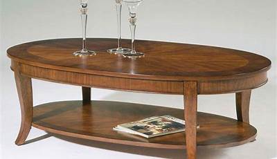 Round Or Oval Coffee Tables