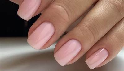 Russian Manicure French Tips