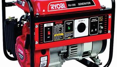 Ryobi Generator 6500 Manual