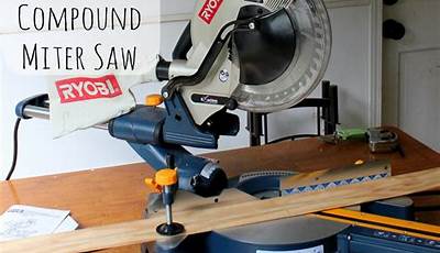 Ryobi Mitre Saw Manual