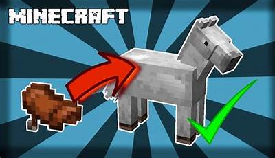 Saddle A Horse In Minecraft